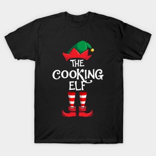 Cooking Elf Matching Family Christmas T-Shirt